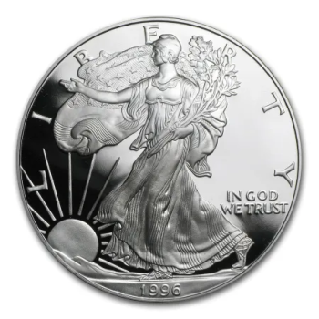 1996-P American Silver Eagle