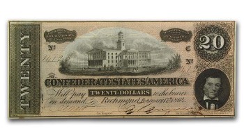 1864 $20 (T-67)