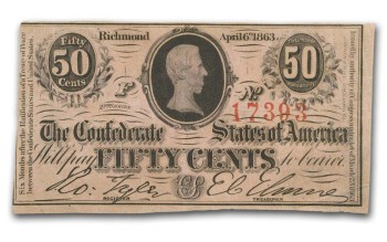 1863 50 Cents