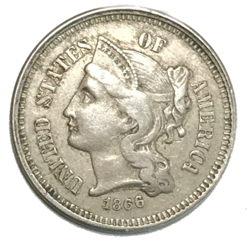 Three Cent Piece XF